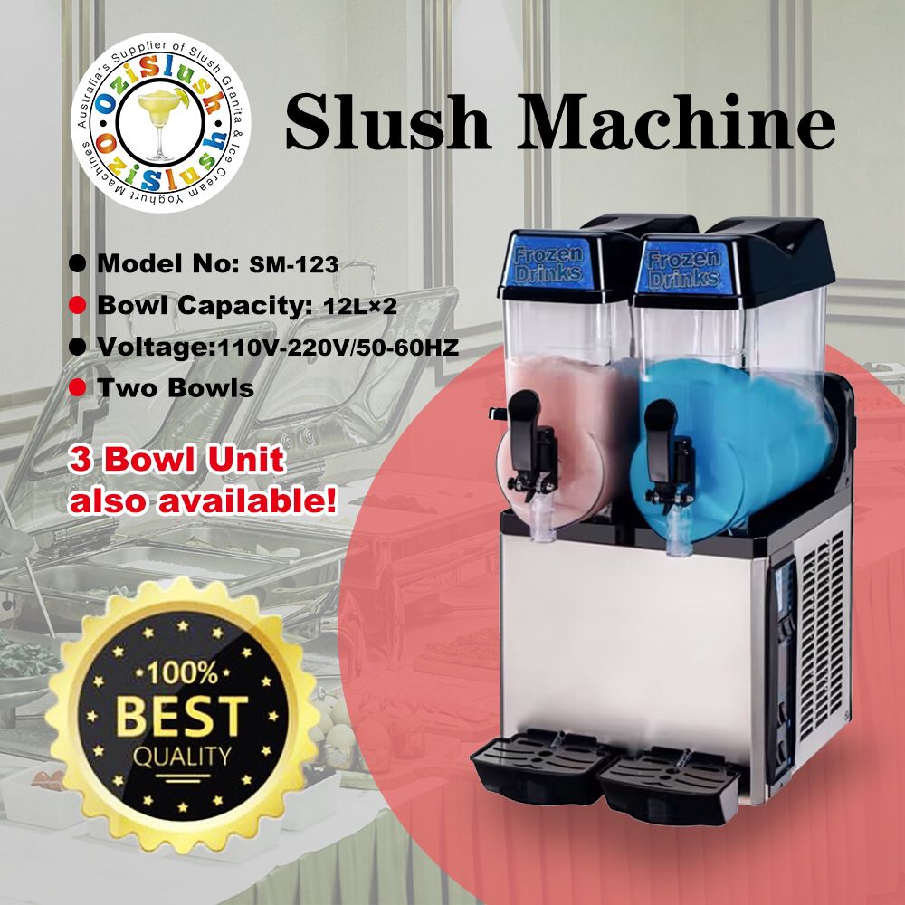 Twin Bowl Slush Machine